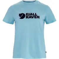 Fjällräven T-Shirt Women Logo Tee Breeze Blue-L