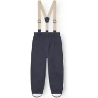 Mini A Ture - Kid's Matwilans Suspender Pants - Regenbroek 110 - 5 Years, grijs