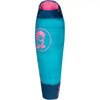TROLLKIDS - Kid's Fjell Dreamer Extendable - Kinderslaapzak 160-190 x 68 x 50 cm - Body Length: 130-170 cm, blauw