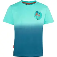 TROLLKIDS Yttersand Beach T-shirt Met Korte Mouwen Blauw 104 cm Kinderen