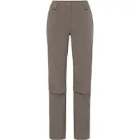 Vaude - Women's Farley Stretch Zip Off Capri Pants - Trekkingbroek 40 - Regular, grijs