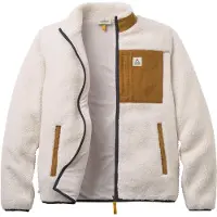 Passenger - Trekker 2.0 Recycled Deep-Pile Sherpa Fleece - Fleecevest S, beige