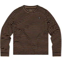 Mons Royale - Women's Icon Merino Air-Con Relaxed L/S - Merinoshirt L, bruin