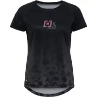 Horsefeathers Deco Fietsshirt (zwart/cheetah)