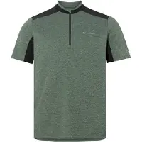 Vaude - Tamaro Half Zip Shirt IV - Fietsshirt M, olijfgroen
