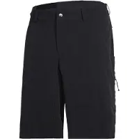 Vaude - Loamer Base Cord Shorts - Fietsbroek M, zwart