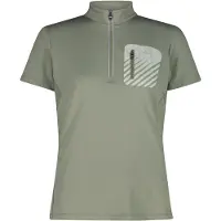 CMP - Women's Breast Pocket T-Shirt Free Bike - Fietsshirt 48, grijs