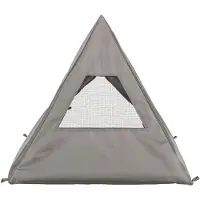 Trixie kattenmand tipi samoa grijs - 55x55x50 cm