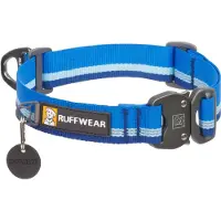 Ruffwear - Top Rope Collar - Hondenhalsband 51-66 cm, blauw