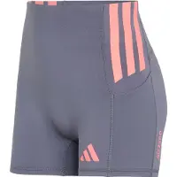 Adidas - Women's Adizero Short Leggings - Hardlooplegging M - Length: 4'', grijs