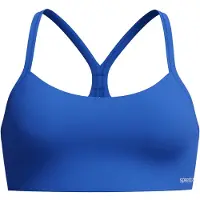 Speedo Solid Racerback Bikini Top Blauw M Vrouw