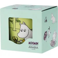 Arabia Moem Mok Moemtroll 30 Cl - Moomin mokken Vitroporcelain Green - 1079249