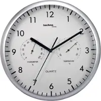 Technoline WT 650 Wandklok Kwarts 26 cm x 26 cm x 26 cm x 26 cm Zilver