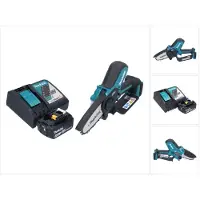 Makita DUC 101 RT1 accu takkenschaar 18 V 10 cm borstelloos + 1x accu 5,0 Ah + oplader
