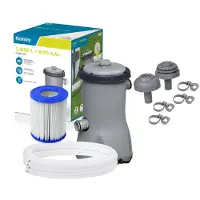 Bestway Flowclear Zwembadfilterpomp met cartridgefilter voor zwembadreiniging, model 58836, 3028 liter per uur
