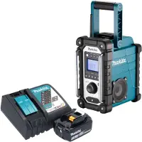 Makita DMR 116 snoerloze bouwradio 14,4 - 18 V LXT / G-serie Solo - zonder accu, zonder lader