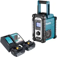 Makita DMR 116 snoerloze bouwradio 14,4 - 18 V LXT / G-serie Solo - zonder accu, zonder lader