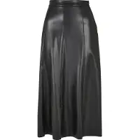 Urban Classics Synthetic Leather Midi Rok