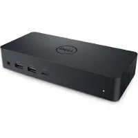 Dell D6000, Kabel, USB 3.2 Gen 1 (3.1 Gen 1) Type-C, 10,100,1000 Mbit/s, Zwart, 3840 x 2160 px, Kensington