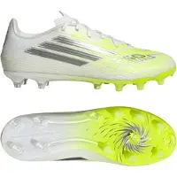 Adidas Voetbalschoen 'F50 Sparkfusion League' limoen / lichtgrijs / wit