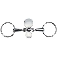 Ekkia Tongue Twister Trensbit Zilver 14.5 cm