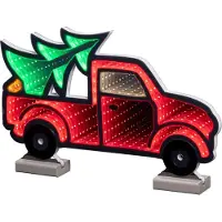 Lumineo Infinity Lights Pick-up LED 40x24,5cm Rood rood Kunststof