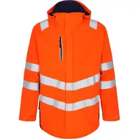 Engel F. Engel 1145-930 Safety Parka Shell Jacket Orange/Blue Ink maat XXL heren