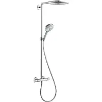 Hansgrohe Raindance S - Doucheset met thermostaat, 30 cm, chroom 27114000