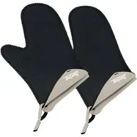 Spring Grips Ovenwanten kort grijs 1 Paar