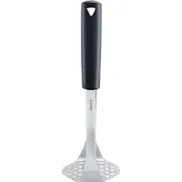 Triangle Aardappelstamper met Ophangsysteem - RVS Zwart - 25 cm - Duurzaam & Vaatwasserbestendig