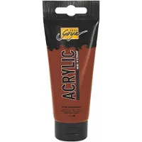 Kreul Donkerbruine Acrylverf - 100ml tube - Hoge kwaliteit A-merk