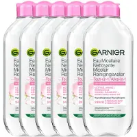 Garnier 6x Skinactive Micellair Reinigingswater Voor Gevoelige Huid 400 Ml