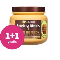 Garnier 1+1 Gratis: Loving Blends Avocado Olie En Shea Boter Haarmasker 340 Ml