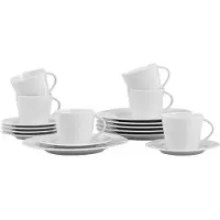 Caterado koffieservies ISTA, 18-delig porselein set