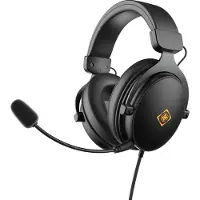 Deltaco Gaming DH320 Gaming Headset - Verstelbaar - Afneembare Microfoon - 50mm Drivers - Zwart
