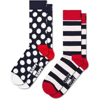 Happy socks Sokken '2-Pack Big Dot Socks' donkerblauw