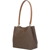 Michael Kors Pratt Medium Buckethandtas met Schouderriem