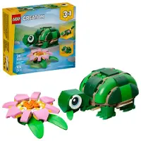 LEGO Schildpad met waterlelie