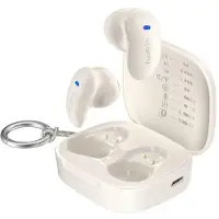 Belkin SoundForm Anywhere True Wireless In-Ear oordopjes, kleur: crème, modelnummer: AUC014hqCR