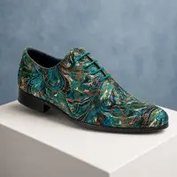 Lureaux Moss Mirage - - Nette Kleurrijke Schoenen Met - Of Zonder - Print - Heren