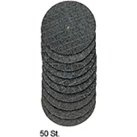 Proxxon 28 809 Doorslijpschijf recht 22 mm 50 stuk(s) RVS, Staal, Non-ferrometaal, Kunststof, Hout