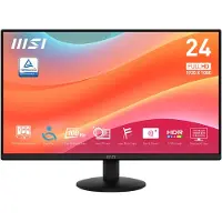 MSI PRO MP242L - Monitor 23,8" Full HD 1920x1080 100Hz IPS - Zwart