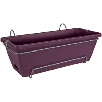 Elho Barcelona allin1 50 cm esdoorn paars bloempot