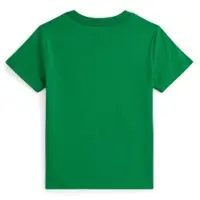 Ralph Lauren Jongens T-shirt van katoenen jersey (5años= 117/123cm), Casual, Groen, Korte mouwen, kinderkleding 322832904500