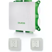 Duco DucoBox Silent All-in-one box - CO2 en RF bediening - 0000-4640