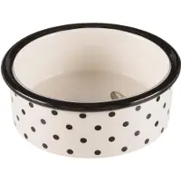Trixie Voerbak voor honden Trixie Wit Zwart 300 ml