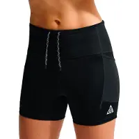 Nike ACG - Trail / Running dameskleding - W Trail Df Hr 4In Tight Short Black Summit White voor Dames - Maat M - Zwart