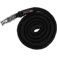 Kerbl Voorbrenglijn Classic soft, zwart, paniekhaak 2m