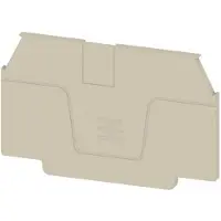 Weidmuller 2894210000 Afsluitplaat voor klemmen Beige 20 stuk(s)