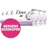 Dove 6x Handzeep Bar Coconut Milk & Jasmine 90 Gr